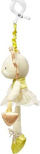 Lodër varëse për karrocë BabyOno Ballerina Fanny 1440, me tinguj, e verdhë