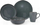 Set enësh darke Hermia Loods Mug, 16 copë, porcelan, gri