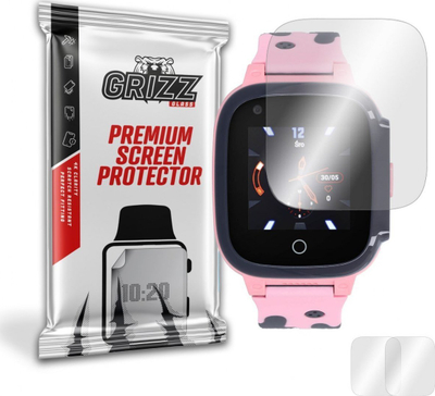 Xham mbrojtës hibrid GrizzGlass Garett Kids Spark 4G, set 2 copë, transparent
