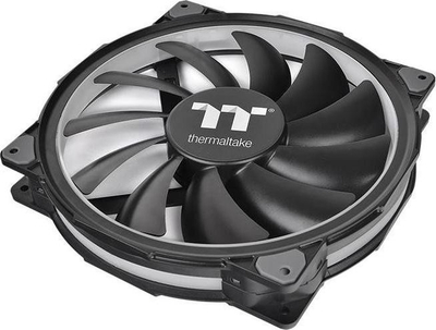 Кулер за куќиште Thermaltake Riing Plus 20, 200mm, РГБ, црн