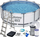 Надземен базен Bestway Steel Pro Max 56420, 366x122 cm, челична конструкција, сив