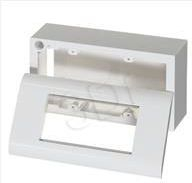 Kути надповршинска Alantec Surface Mount Box, 90x45 mm, сет 2M, бела