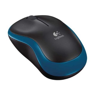 Maus pa kabllo Logitech M185, kompakt, nano USB receiver, blu
