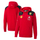 Bluzë me kapuç Scuderia Ferrari F1 2023 Team, burrash, përmesh S, e kuqe