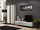 Komodë TV Cama RTVVIGO140N, 140 x 40 x 30 cm, 2 rafte, sonoma me të bardhë