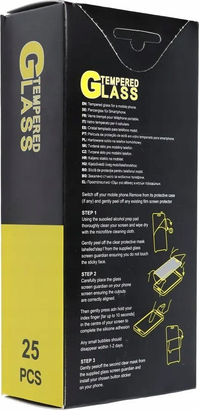 Set xhami mbrojtës për ekran Samsung Galaxy A54 5G S23 FE, 25 copë, transparent