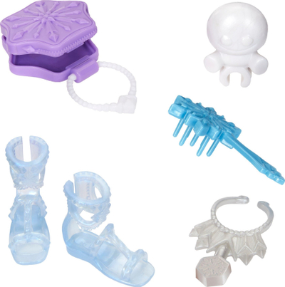 Kukull Disney Frozen Elsa Spin and Reveal, me aksesorë, për kalamaj 3+