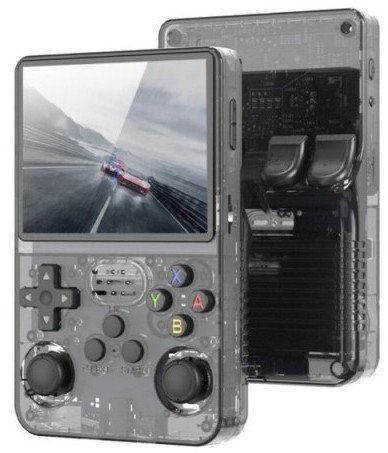 Konzolë portative lojërash RoGer RO36S HD, 3.5", 64GB, transparente