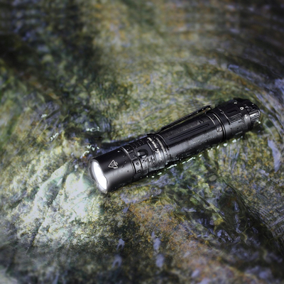 Електрична рачна лампа Fenix PD36 TAC, 3000 лумени, полнечлива, црна