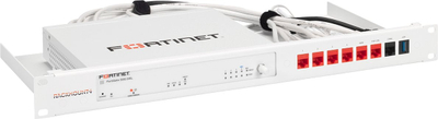 Mbajtëse rack për firewall Rackmount.IT RM-FR-T21, 19", 1U, e bardhë