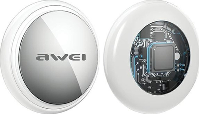 Lokalizues Bluetooth Awei P50, anti humbje, GPS, i bardhë