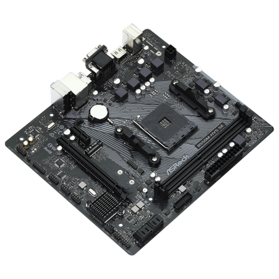 Pllakë amë Asrock B550M HVS SE, AMD B550 AM4, Micro ATX, e zezë
