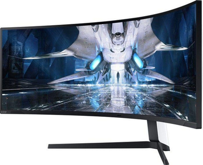 Monitor Samsung Odyssey Neo G9 (LS49AG950NUXEN), 49", DQHD, i zi / bardhë