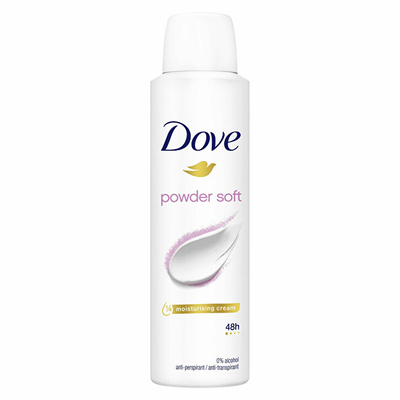 Antiperspirant Dove Spray Powder Soft, 150 ml