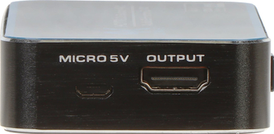Ndërrues HDMI Techly HDMI SW 4/1 2.0, 4 porta hyrje, Full HD, i zi