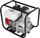 Pompë uji Silver, motor benzinë 7HP, dalje 3", portative