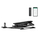 Mbajtëse tavani për TV Maclean MC-880T, 32"-70", 35 kg, e zezë