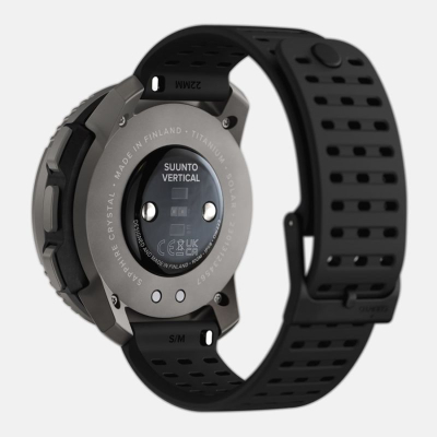 Ora sportive Suunto Vertical Titanium Solar, GPS, 100m rezistente ndaj ujit, e zezë