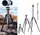 Tripod fotografik K&amp;F Concept SA255C1, fibër karboni, portokalli