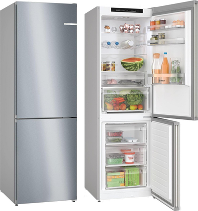 Frigorifer Bosch KGN362IDF, NoFrost, VitaFresh, inox