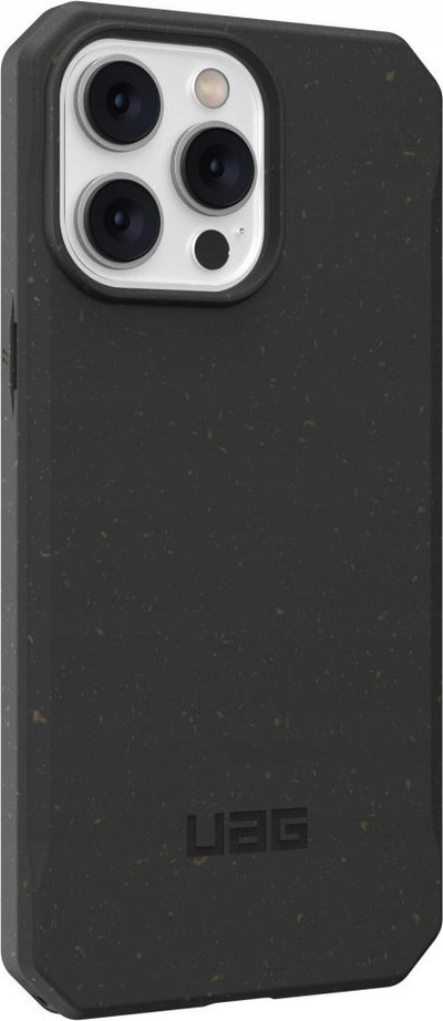 Maskë mbrojtëse UAG Outback Bio për iPhone 14 Pro Max 6.7", shum e hollë, miqësore me natyrën, e zezë