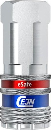 Bashkues ajri CEJN eSafe 320, 1/4" BSP femër, NBR, metalik
