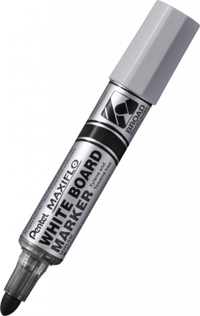 Marker për tabela Pentel Maxiflo MWL5W, majë e trashë, i zi