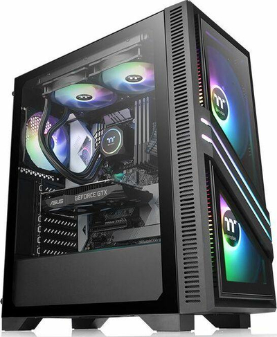 Kasë Thermaltake Versa T35 TG RGB, Midi Tower