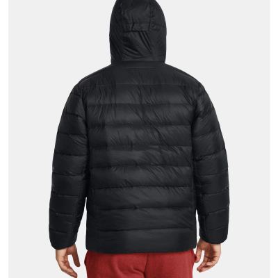 Зимска јакна со пердув Under Armour Legend, UA Storm, со капуљача, црна