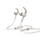 Kufje Hama Connect Bluetooth®, mikrofon, in-ear, të bardha, 184057