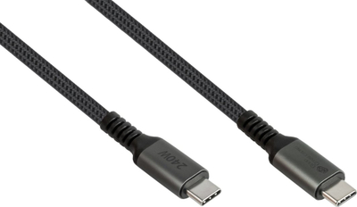 Kabllo USB Digitus GoodConnections USB C në USB C, 1 m, 240W, e zezë