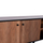 Komodinë TV HomeMarkt Kruden HM9447.11, 180x40x51cm, dru melamine, e zezë natyrale