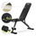 Stol fitnesi Zipro Stride, i zi