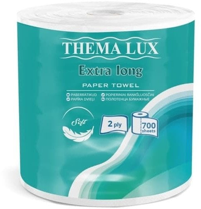 Letër kuzhine Thema Lux, 700 fletë, 2 shtresa, e bardhë