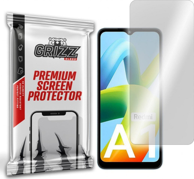 Mbrojtës ekrani GrizzGlass Hydrogel për Xiaomi Redmi A1, i butë, i tejdukshëm