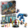 Set lodër LEGO Marvel Iron Man Laboratory Hall of Armor, me figurina, për fëmijë, shumëngjyrësh