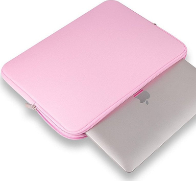 Çantë mbrojtëse për laptop Hurtel Case, 15.6", neopren, rozë