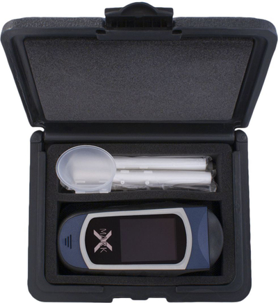 Alkoolmetër Alcovisor Mark X Plus, me sensor elektrokimik, memorje 10 000 matje, gri