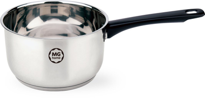Set tenxheresh MG Home Black Black Inox, 8 pjesë, inoks, i argjendtë me të zezë