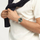 Orë dore Swatch Green Graphite SS07S128G, e argjendtë