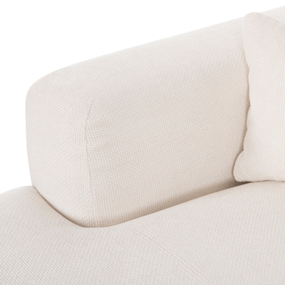 Divan-Shtrat këndor Bricken majtas 110–282×98–160×72 Hcm (HM3275.02L), bardhë