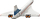 Set ndërtimi LEGO Icons Concorde 10318, model avioni ekspozimi, i bardhë