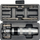 Set kaçavidë goditëse YATO YT-2802, 7 pjesë, çelik krom vanadium