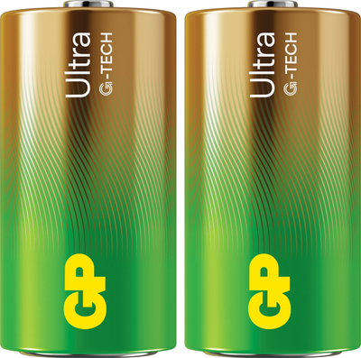 Bateri njëpërdorimshe GP Ultra Alkaline GP14AU, madhësia C LR14