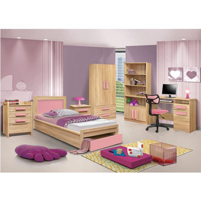 Komodë Playroom, Sonama-Pink, 63×40×80 cm (HM10217.03), rozë