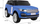 Makina elektrike për fëmijë Range Rover HSE, model PA.DK-RR999.EXL.NIE, 147 x 90 x 65 cm, blu metalike