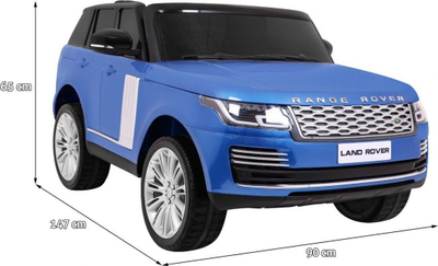 Makina elektrike për fëmijë Range Rover HSE, model PA.DK-RR999.EXL.NIE, 147 x 90 x 65 cm, blu metalike