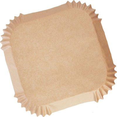 Letra pjekjeje për fritezë ajri ORION, 21 × 21 cm, 100 copa, natyrale
