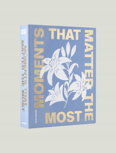 Album fotografish Printworks Moments That Matter the Most, 30 faqe, 10x15cm, blu qielli