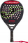 Raketë padel Tournament, formë hibride, balancë fuqi kontroll, e zezë e kuqe